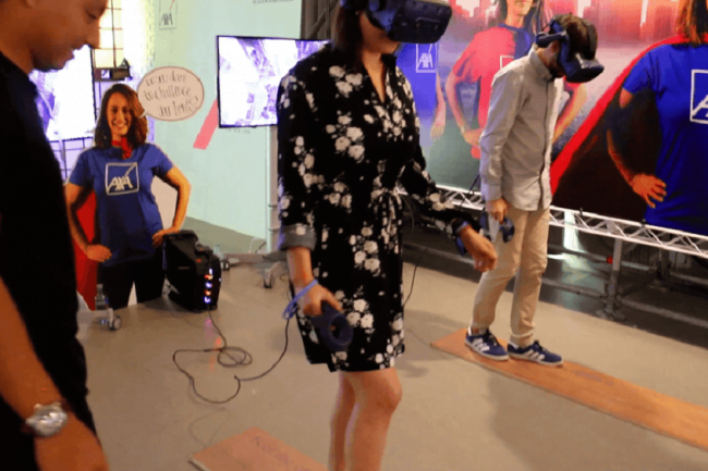 Evento VR Advergaming AXA