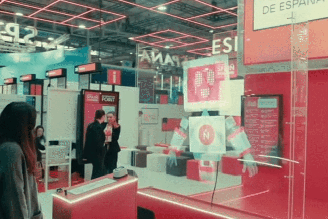 IA holográfica mobile world congress